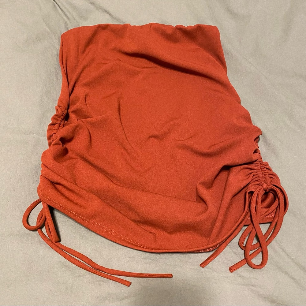 Ruched skirt